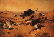 Eugene Fromentin The Land of Thirst oil painting